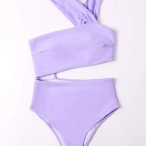 Cut Out Waist One-piece Swimsuit